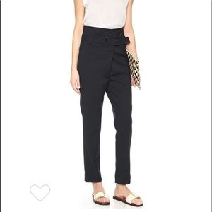 Tibi paperbag slim pants